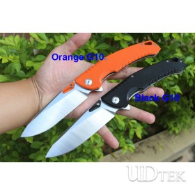 Black empire axis lock folding knife UD2106584